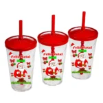 30 Copos Twister Caldereta Personalizado Lembrancinha Natal