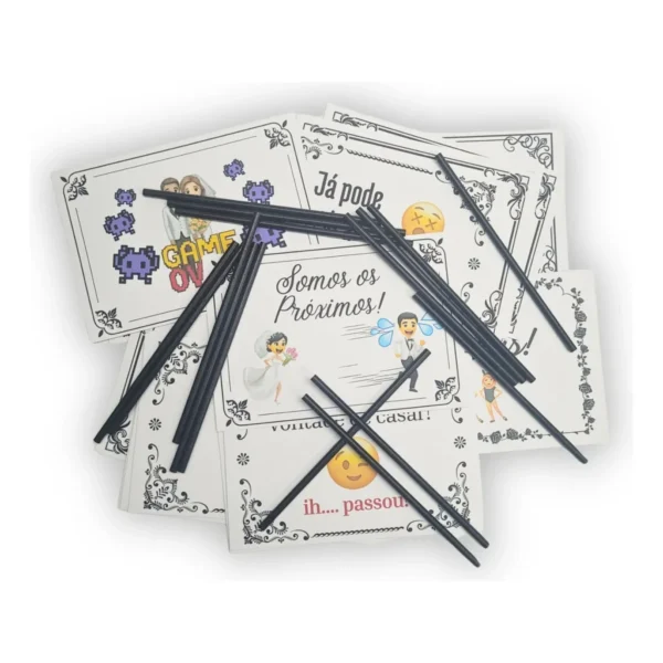 30 Plaquinhas Divertidas Para Casamento Foto Com Palito Full