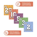 350 Fichas Ticket Bar Quermesse Festa Eventos Consumação