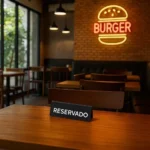 5 Peças Placa Reservado Mesa Casamento, Restaurante, Festa