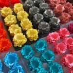 80 Forminhas Doces Finos Flor Luxo Casamento Aniversario