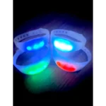 810 Pulseiras Led Batida Da Musica 3 Leds Festa Balada Show