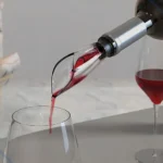 Abridor De Garrafa Vinho Saca Rolhas Elétrico Cor Preto