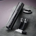 Saca Rolhas Abridor De Garrafas Vinho Automático Elétrico Cor Preto