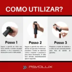 Abridor De Vinho Saca Rolhas Elétrico Automático Recarregável Usb Revolux Preto