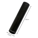 Abridor De Vinhos Automático Usb Recarregável Elétrico Saca Rolhas Preto GregoMax