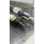 Adega De Mesa Empilhável Porta Garrafas Colmeia Aço