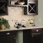 Adega De Mesa Empilhável Porta Garrafas Colmeia Aço