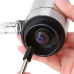 Aerador E Dispensador De Vinho Elétrico Decantador De Vinho Cor Prateado