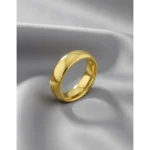 Alianças 6mm Moedas Antiga Cor Ouro (unidade)