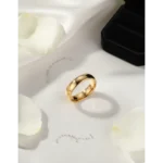 Alianças 6mm Moedas Antiga Cor Ouro (unidade)