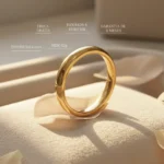 Aliança Avulsa Ouro 18k Banhada Tradicional Tungstênio 4mm