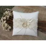 Almofada Porta Aliança Artesanal Casamento Noivas Noivado