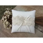 Almofada Porta Aliança Artesanal Casamento Noivas Noivado