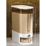 Balde De Armazenamento De Arroz Selado À Prova De Umidade