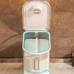 Balde De Armazenamento De Arroz Selado À Prova De Umidade