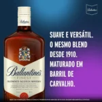 Ballantine's Finest whisky escocês 1L