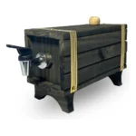 Barrica 01 Litro Artesanato Cachaça Churrasco Barril