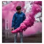 Fumaça Colorida Rosa Bastão 50g Tubo Fotografia