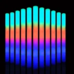 10 Bastão Led Neon Espuma Balada Festa Formatura Casamentos