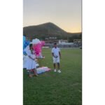 Bola Chá Revelação Pó Colorido + Papel Picado Ø 200mm