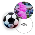 Bola Chá Revelação Pó Colorido + Papel Picado Ø 200mm