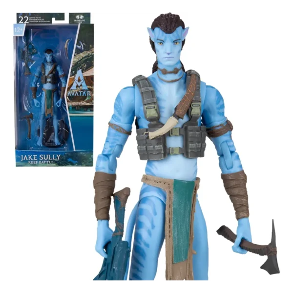 Boneco Avatar Mcfarlane Jake Sully O Caminho Da Agua Filme