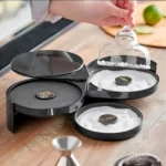 Bordeador Copo Taça Margarita Crustador Triplo Espuma Drinks