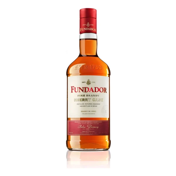 Brandy Conhaque Espanhol Fundador Solera Cherry Cask 750ml