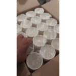 Caixa Com 1000 Copos De Papel Descartável Branco 200ml