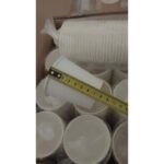 Caixa Com 1000 Copos De Papel Descartável Branco 200ml