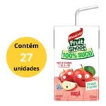 Caixa Com 27 Sucos Maçã Maguary Fruit Shoot 150ml Cada