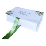 5 Convites Padrinhos Casamento Manual Lembrança Caixa 15x9cm