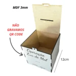 Caixa Hora Da Gravata Pix Mdf Festas De Casamento