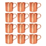 Caneca De Cobre Puro Moscow Mule 350ml Sem Verniz
