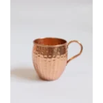 Caneca Moscow Mule 100% Cobre 500ml Martelada