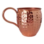 Caneca Moscow Mule 100% Cobre 500ml Martelada