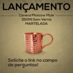 Caneca Moscow Mule 100% Cobre