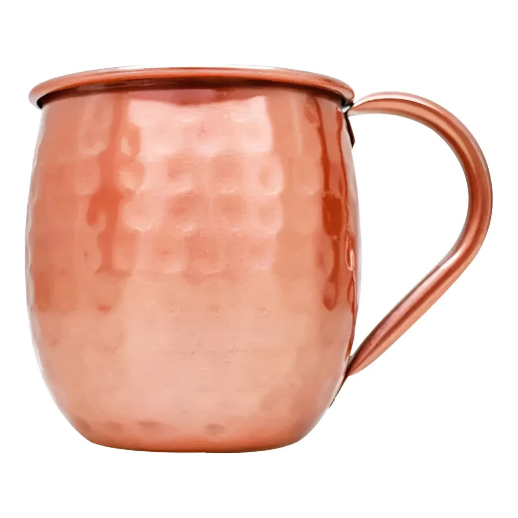 Caneca Moscow Mule Martelada Rose Gold 580ml Rosa Caneca Moscow Mule Martelada Rose Gold 580ml Rosa