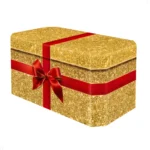 Capa De Mesa Decoração Para Festa Natal Em Tecido Veste Fácil C/elástico