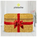 Capa De Mesa Decoração Para Festa Natal Em Tecido Veste Fácil C/elástico