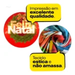 Capa De Porta Decoração Natal 0,85 X 2,10 Alta Qualidade