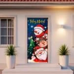 Capa De Porta Sublimada Veste Fácil C/elástico 0,85x2,10 Mt