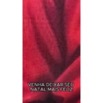 Capa Decorativa De Porta Sublimado 0,85x2,10 Natal