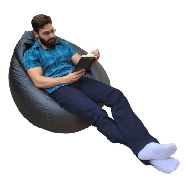 Capa Puff Reforçado Vazio Macio Descanso Grande Couro