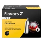 Cápsulas De Gás De Chantilly Pro Para Sifão 100 Unidades