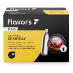 Capsulas De Gás Sifão Chantilly N20 10 Unidades Flavors