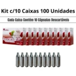 Cápsulas Chantily Gás Moscow Mule Kit 100 Unidades Sifão N2o
