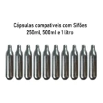 Cápsulas Chantily Gás Moscow Mule Kit 100 Unidades Sifão N2o