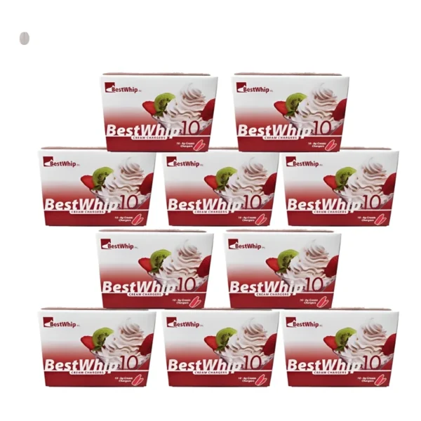 Cápsulas Chantily Gás Moscow Mule Kit 100 Unidades Sifão N2o